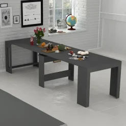 Tavolo consolle allungabile 50-300cm ossido Zenzero