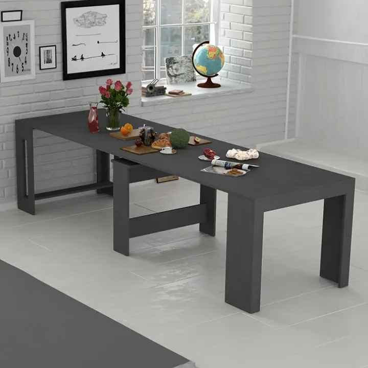Tavolo consolle allungabile 50-300cm ossido Zenzero