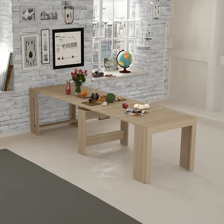 Tavolo consolle allungabile 50-300cm rovere Zenzero