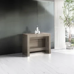 Tavolo consolle allungabile 50-300cm rovere Zenzero