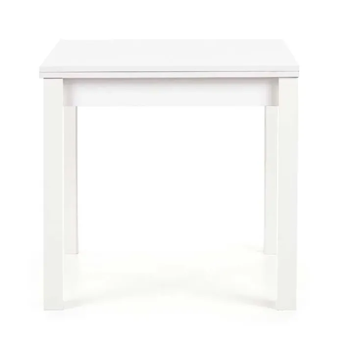 Tavolo da pranzo allungabile moderno 80/160cm bianco frassinato Akainu