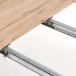 Tavolo da pranzo allungabile 160/200cm bianco opaco rovere Giove Gihome®