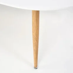 Tavolo da pranzo allungabile 160/200cm bianco opaco rovere Giove Gihome®