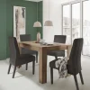 Tavolo da pranzo allungabile 137/185 cm rovere scuro Trilogy