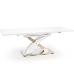Tavolo da pranzo allungabile 160/220cm moderno bianco lucido Iride Gihome®