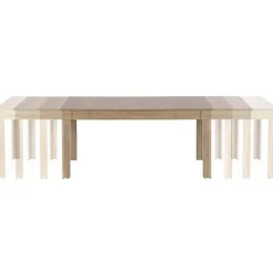 Tavolo da pranzo allungabile 160/298cm rovere sonoma Califa