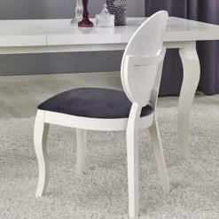 Tavolo da pranzo allungabile moderno 160/240cm bianco Lovoon