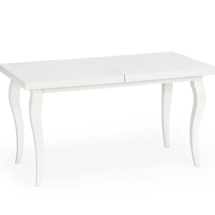 Tavolo da pranzo allungabile moderno 160/240cm bianco Lovoon