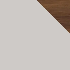 Vetrina 60x191 cm 2 ante 1 cassetto beige cashmere noce Arden