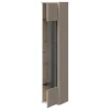 Vetrinetta sospesa a parete 36x164h cm 1 anta beige cashmere Bellagio
