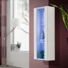 Vetrinetta sospesa 40x126h cm bianco opaco e lucido Bold