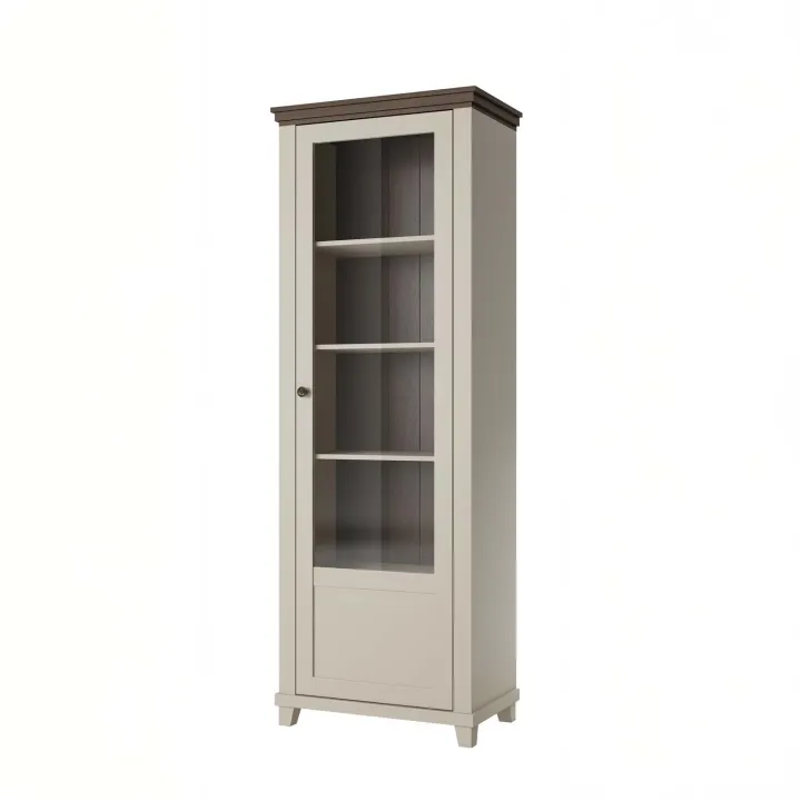 Vetrinetta 71x200h cm 1 anta apertura a sinistra beige Texel