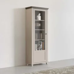 Vetrinetta 71x200h cm 1 anta apertura a destra beige Texel