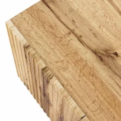 Vetrinetta 60x183h cm 1 anta moderna cannettato quercia Essence