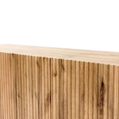Vetrinetta 60x183h cm 1 anta moderna cannettato quercia Essence